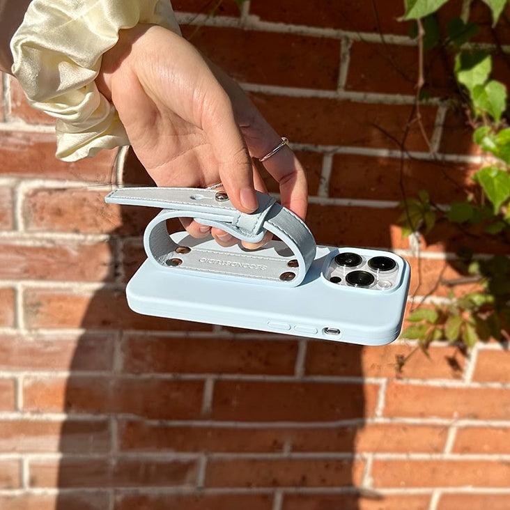 4color leather belt strap iPhone case