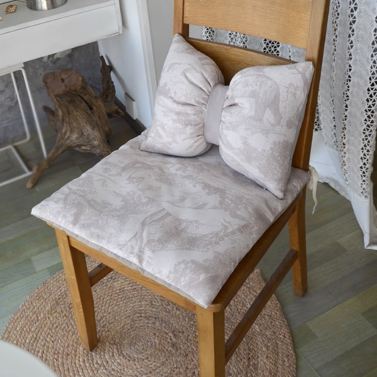 2color jungle chair cover & cushion