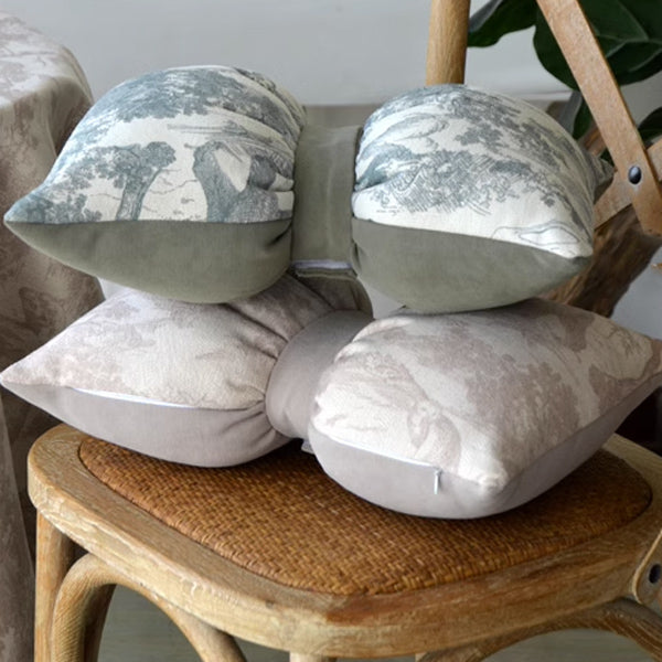 2color jungle cushion