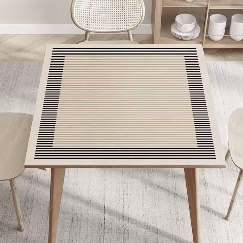 7design modern line square table mat