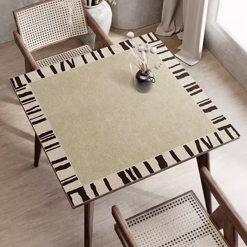 7design modern line square table mat