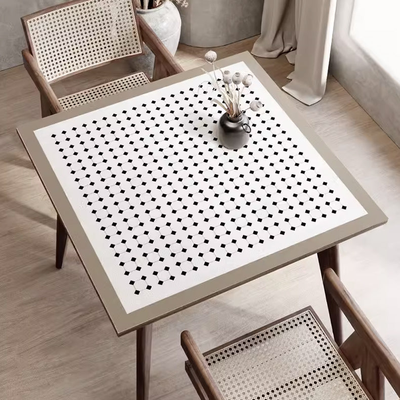 7design modern block square table mat