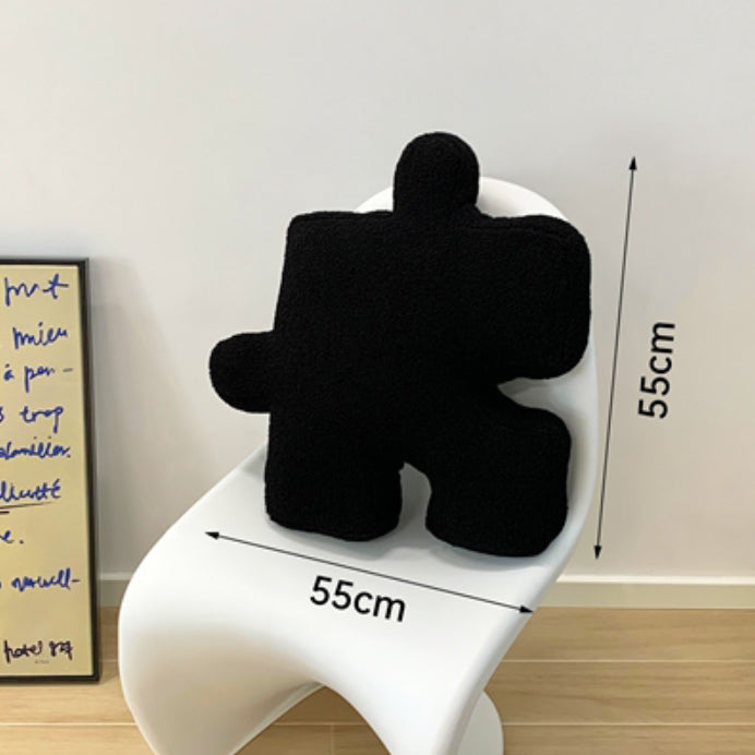 6color puzzle piece cushion