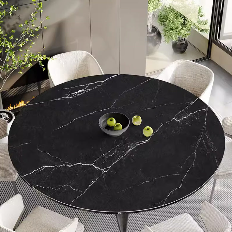 8design marble round table mat