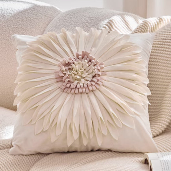 4design flower motif cushion