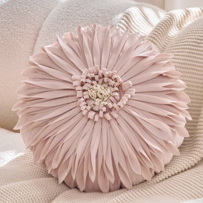 4design flower motif cushion