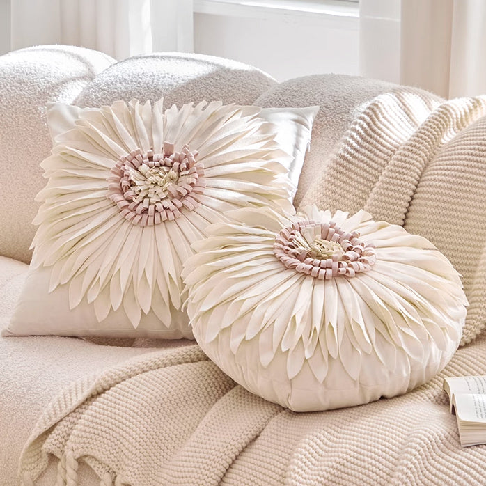 4design flower motif cushion
