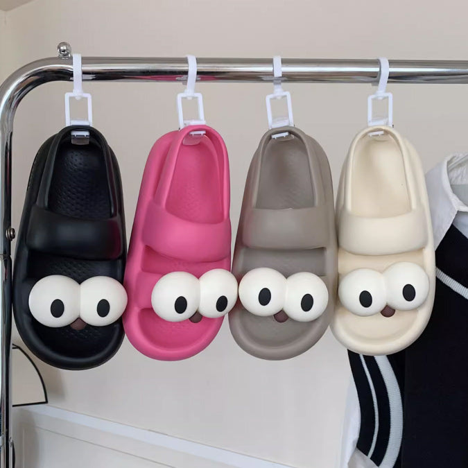 4color big eyes rubber room shoes