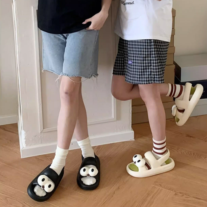 4color big eyes rubber room shoes