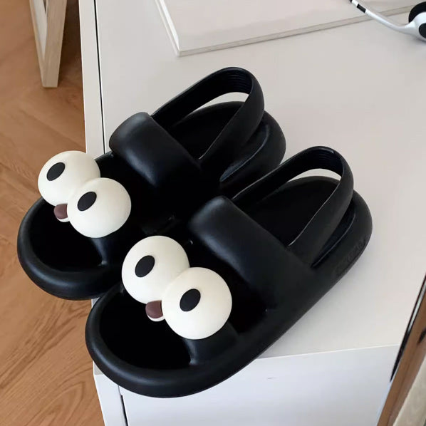 4color big eyes rubber room shoes