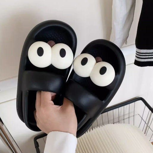 4color big eyes rubber room shoes