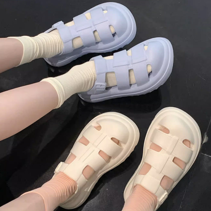 6color gladiator rubber room shoes