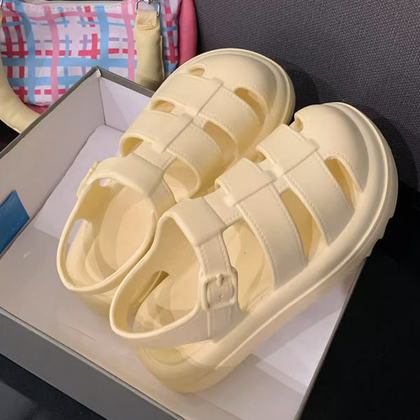 6color gladiator rubber room shoes