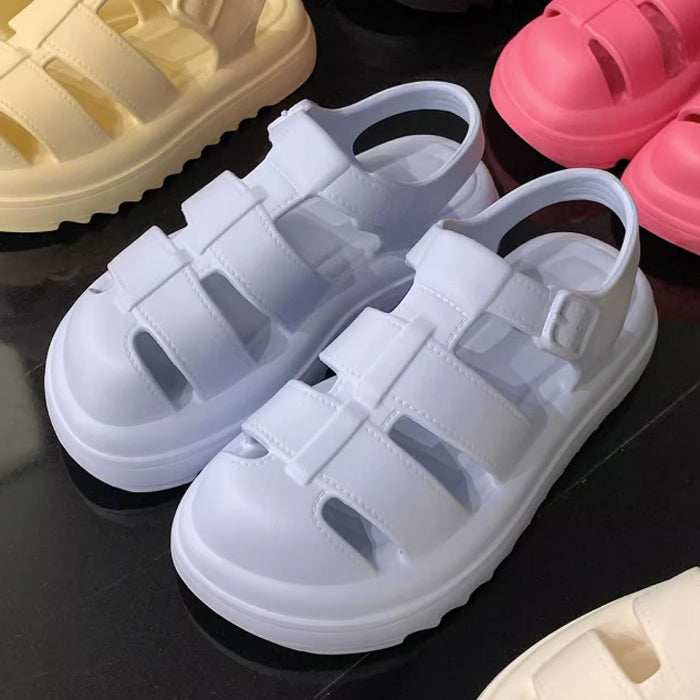 6color gladiator rubber room shoes