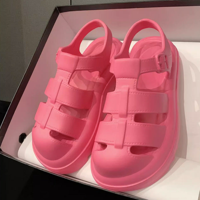 6color gladiator rubber room shoes