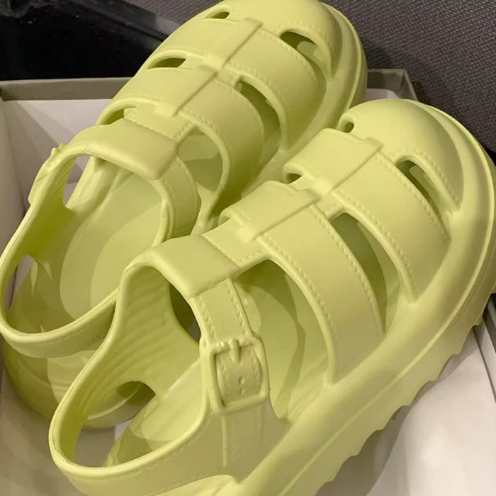 6color gladiator rubber room shoes