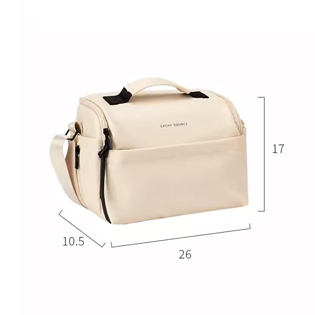 2design leather camera bag