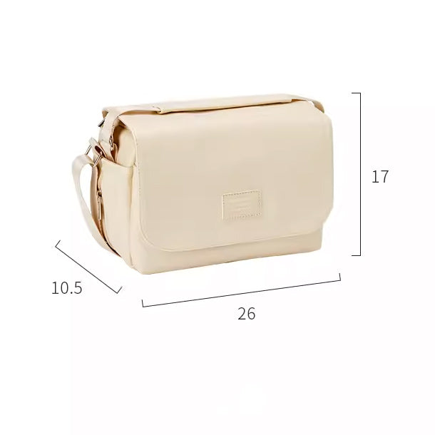 2design leather camera bag