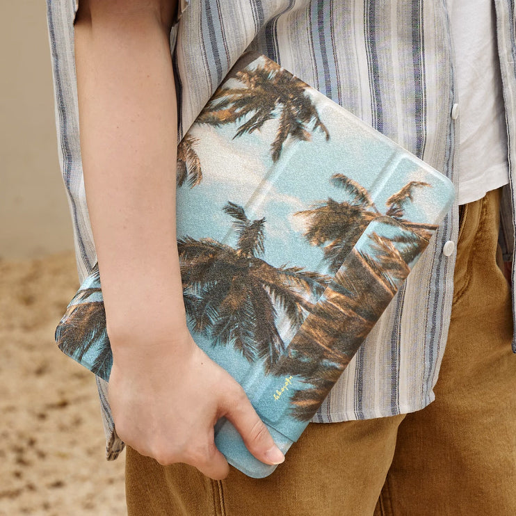 summer palm iPad case