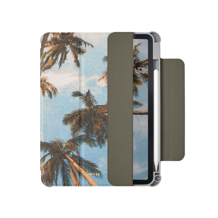 summer palm iPad case
