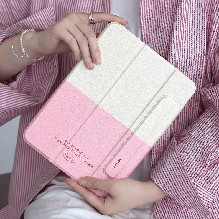 2color two tone pastel iPad case