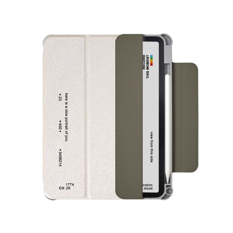 digital logo iPad case