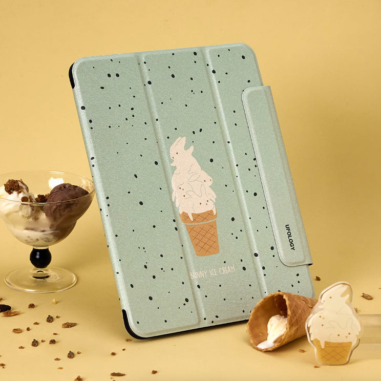 rabbit ice cream iPad case