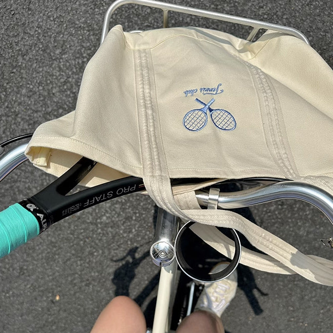 tennis club tote bag