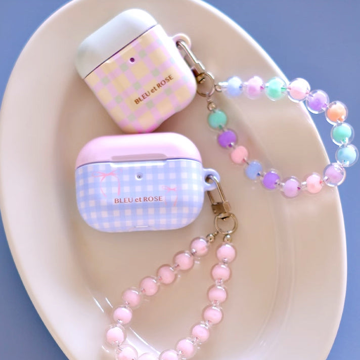 2color retro check Airpods case
