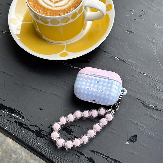2color retro check Airpods case