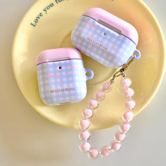 2color retro check Airpods case
