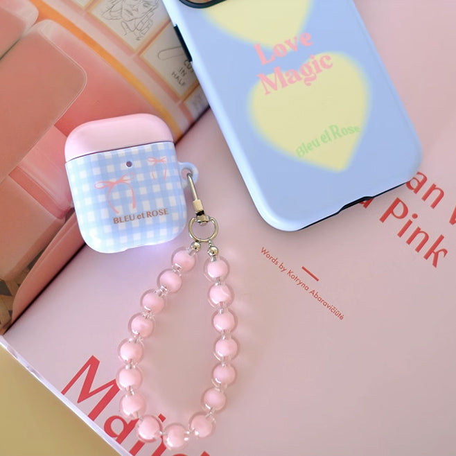 2color retro check Airpods case