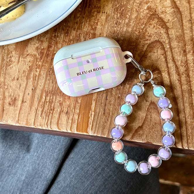 2color retro check Airpods case