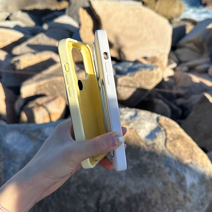 4color pastel stand iPhone case