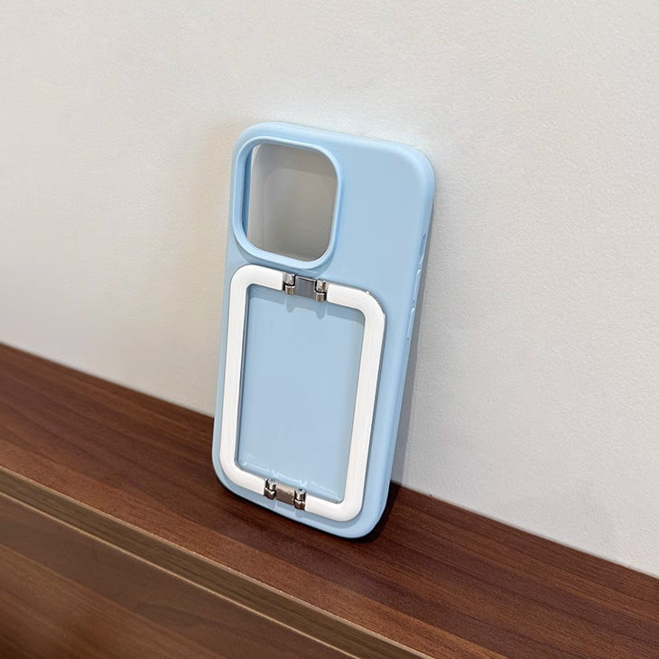 4color pastel stand iPhone case