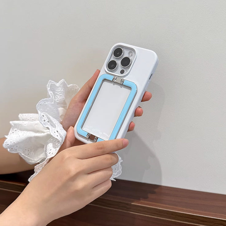 4color pastel stand iPhone case