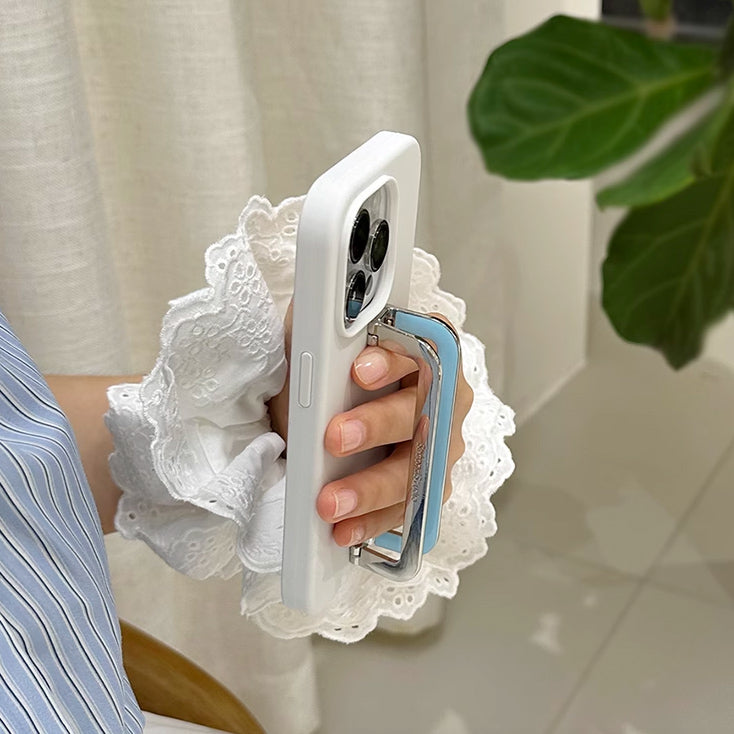 4color pastel stand iPhone case