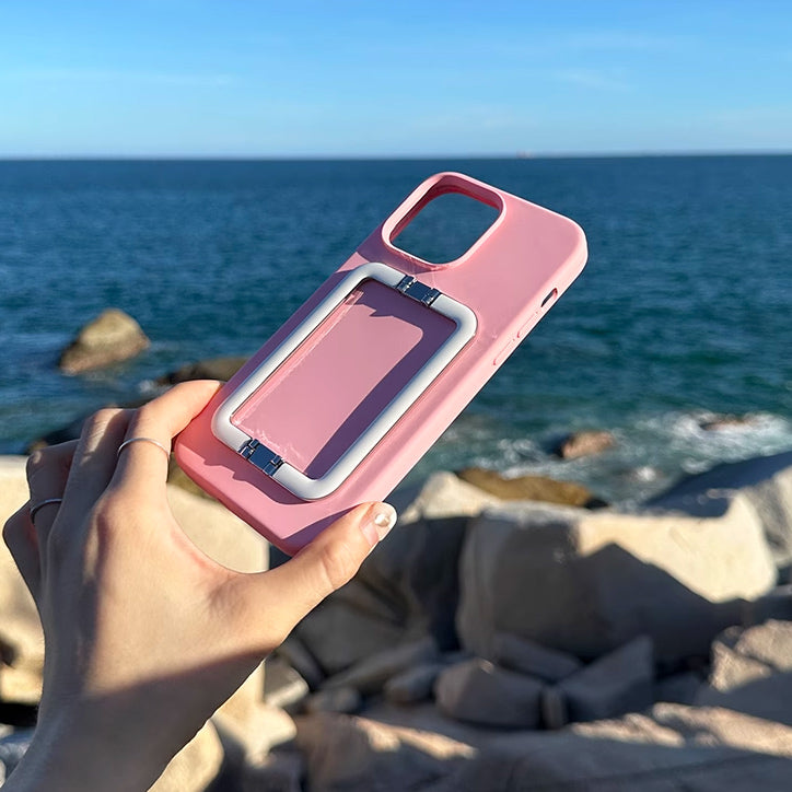 4color pastel stand iPhone case