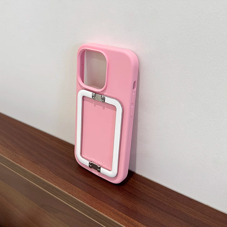 4color pastel stand iPhone case