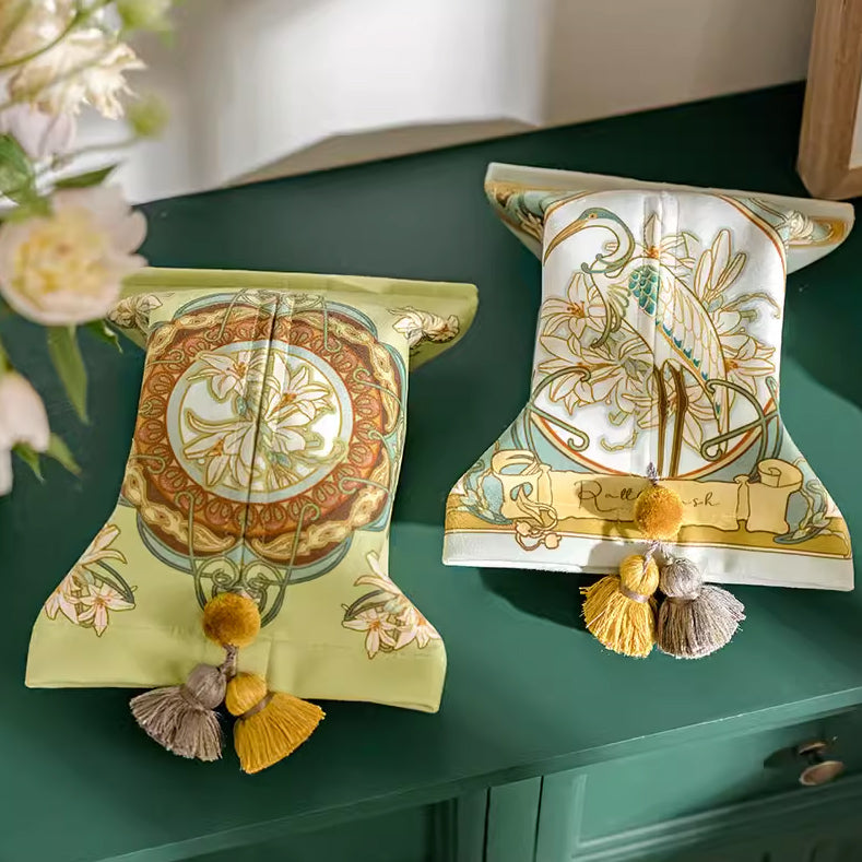 2design ethnic lily tissue case