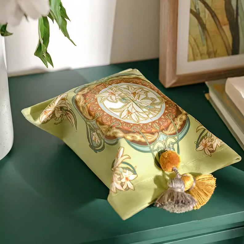 2design ethnic lily tissue case