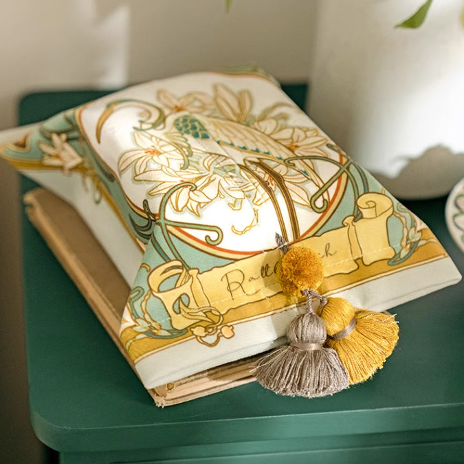 2design ethnic lily tissue case