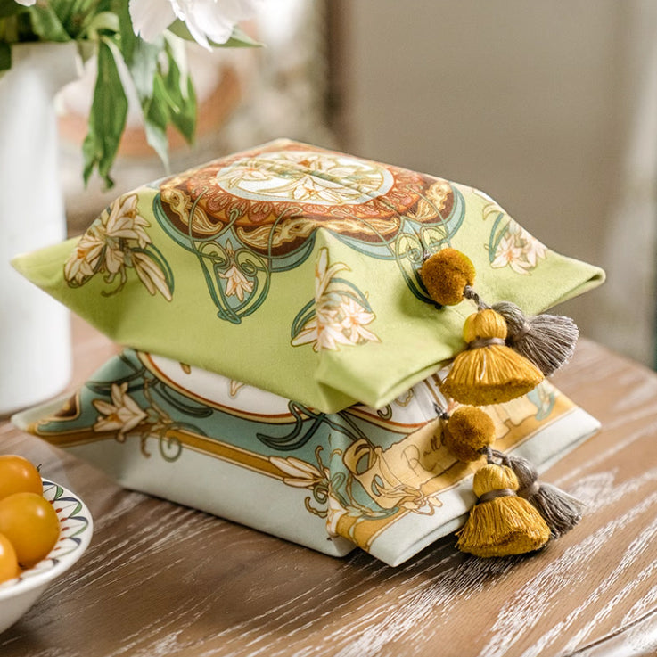 2design ethnic lily tissue case