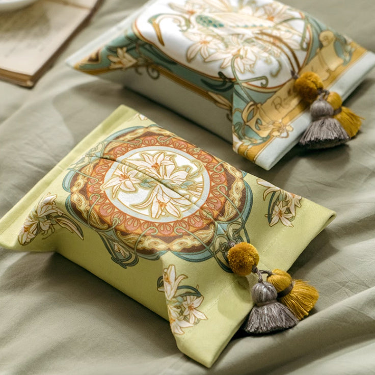 2design ethnic lily tissue case