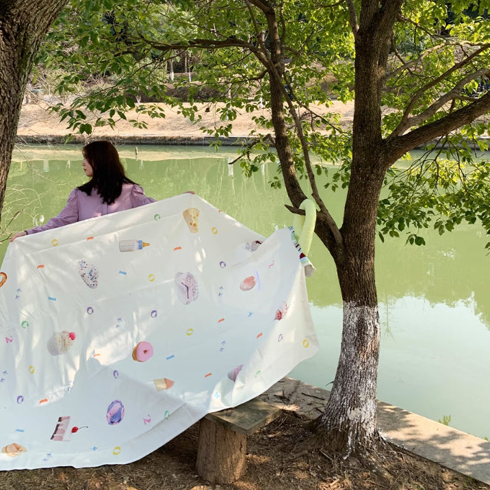 2design photo print picnic cloth