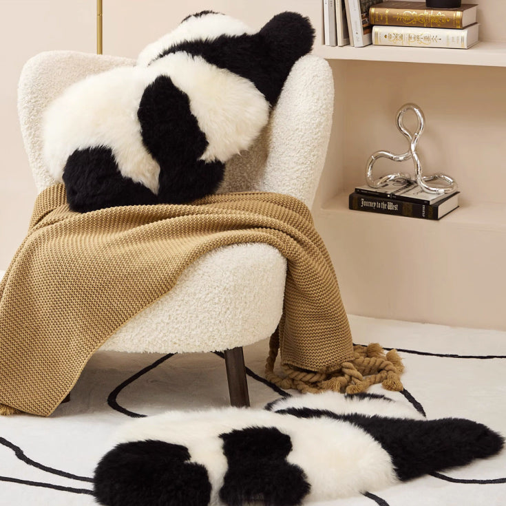 panda cushion & mini mat