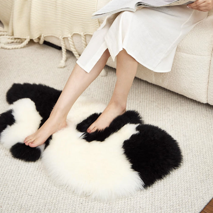 panda cushion & mini mat