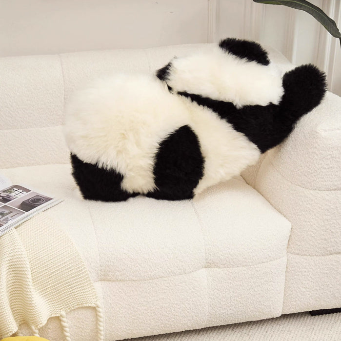 panda cushion & mini mat
