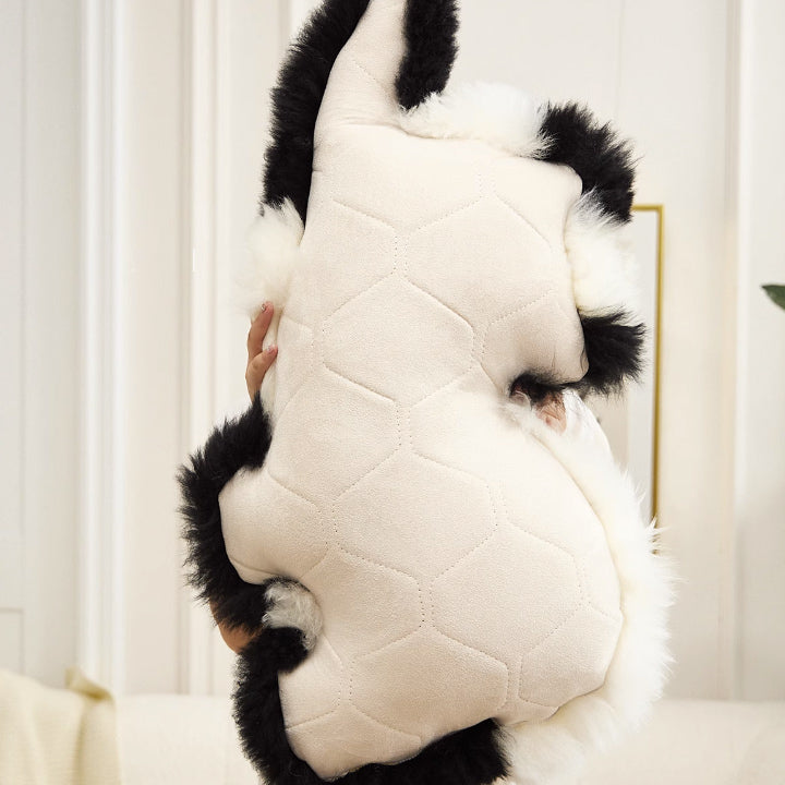 panda cushion & mini mat