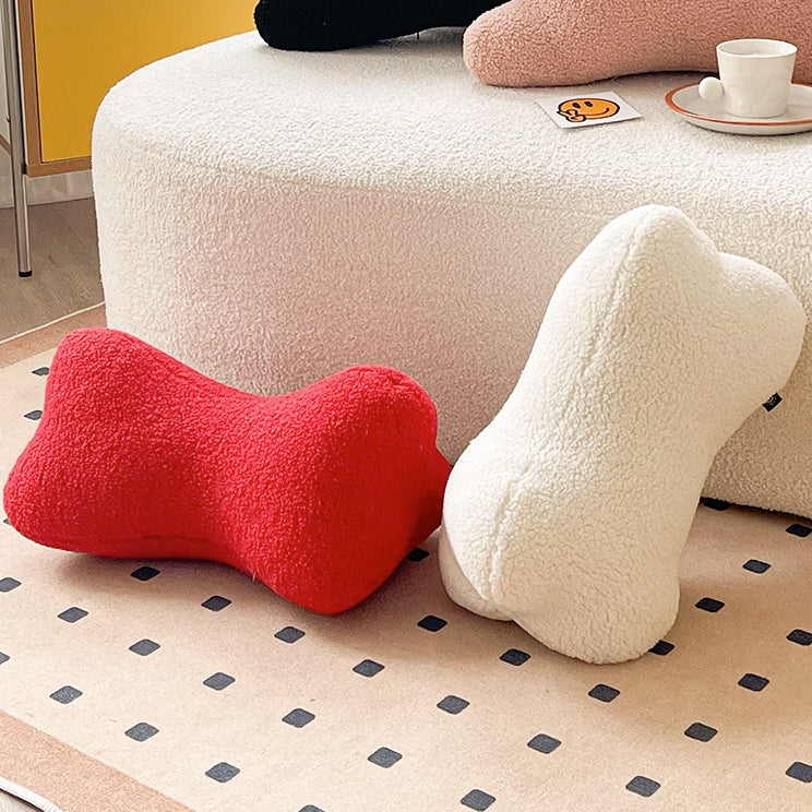 5color boa rabbit cushion